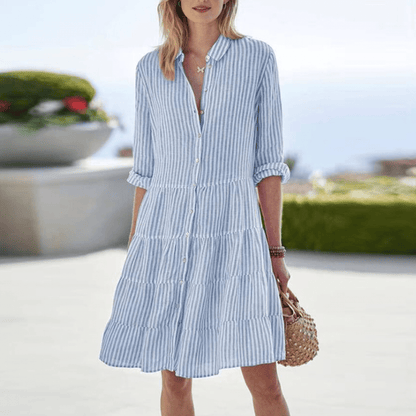 Aria – Striped Summer Dress