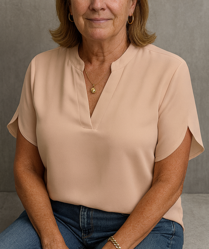 Bridget - Lightweight V-Neck Blouse