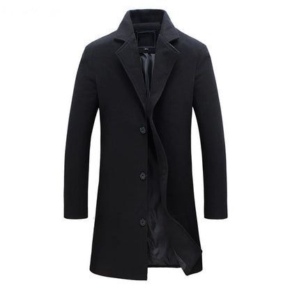 Walter | Formal Long Overcoat For Men’s Wardrobe