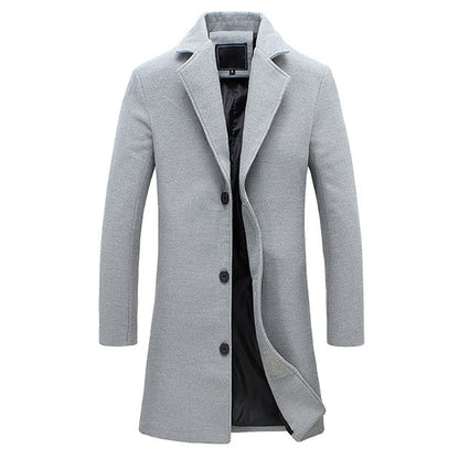 Walter | Formal Long Overcoat For Men’s Wardrobe