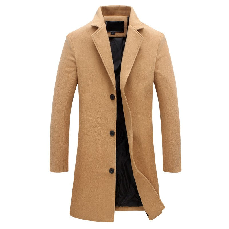 Walter | Formal Long Overcoat For Men’s Wardrobe
