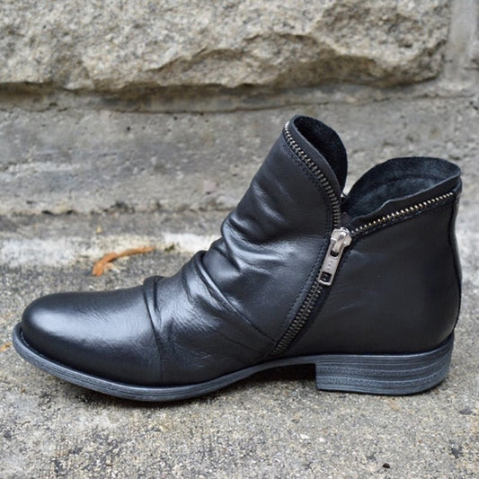 Teresa | Women’s Autumn Leather Ankle Boots